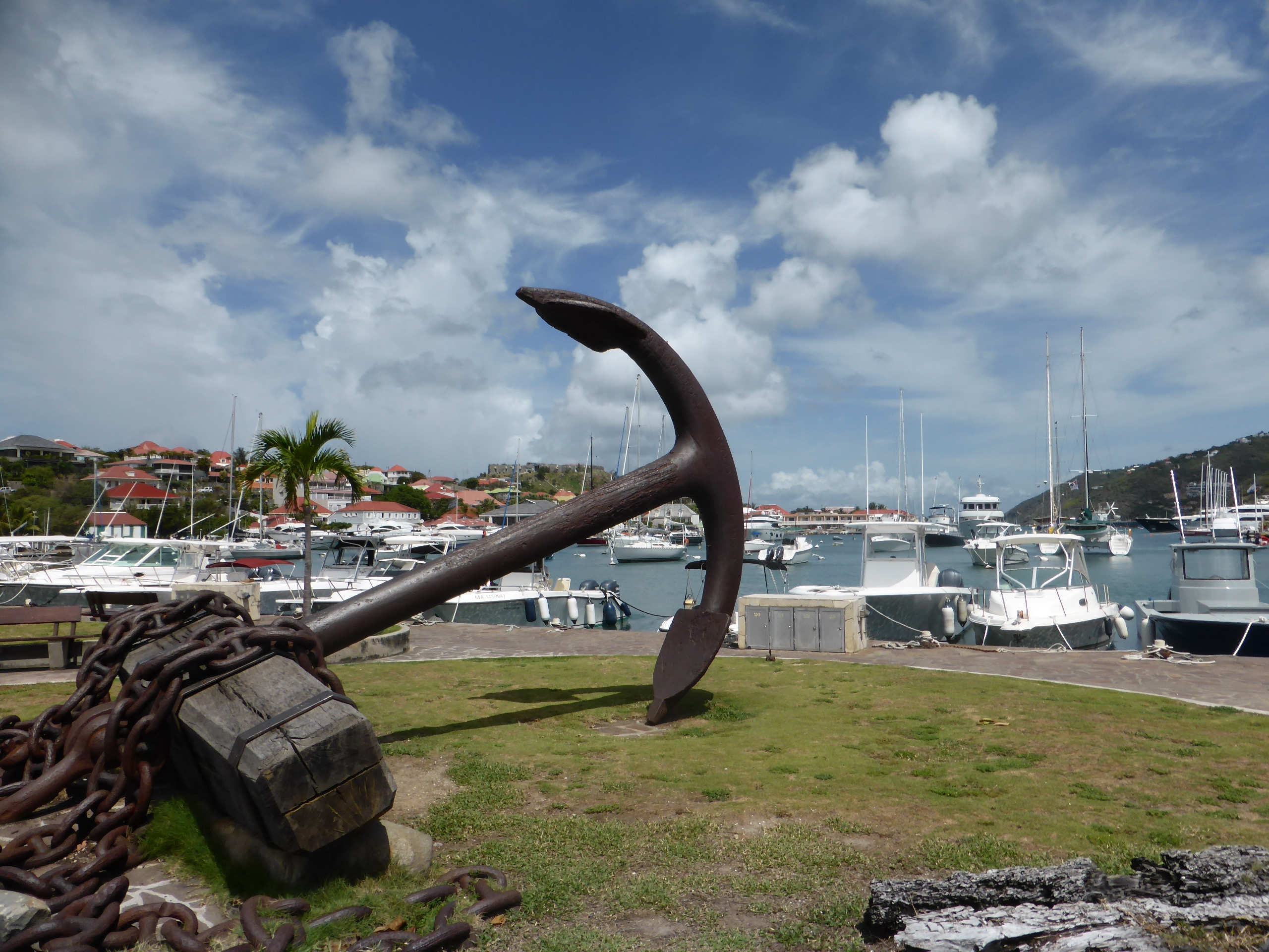 Gustavia harbor